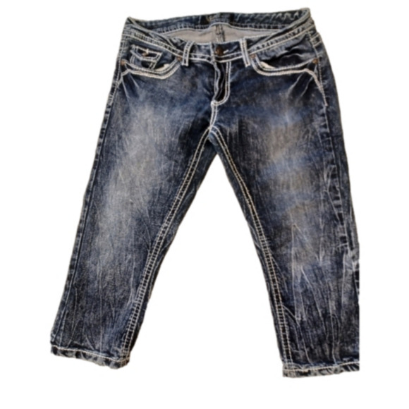 YMI JEAN, CAPRIS, WOMENS SIZE 5 - Picture 2 of 7